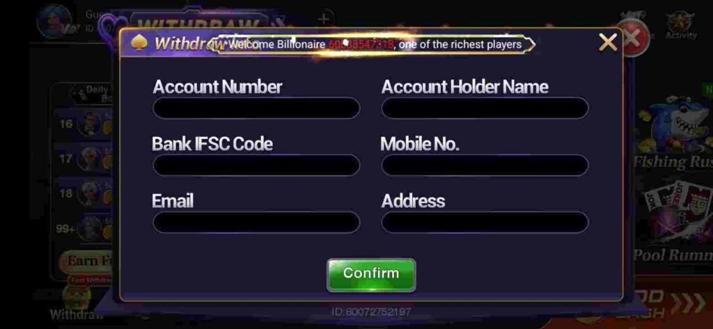 Happy Ace Casino APK Withdrawal